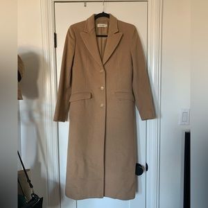 Calvin Klein Camel Coat (size 8)
